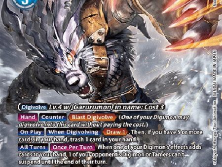 WereGarurumon Ace [BT15-026] (Alternate Art) [Exceed Apocalypse] Fashion