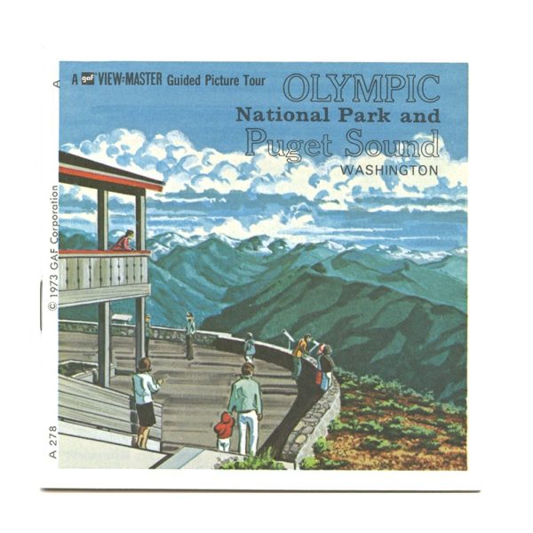 Olympic National Park - View-Master 3 Reel Packet - vintage - A278-G3A Online