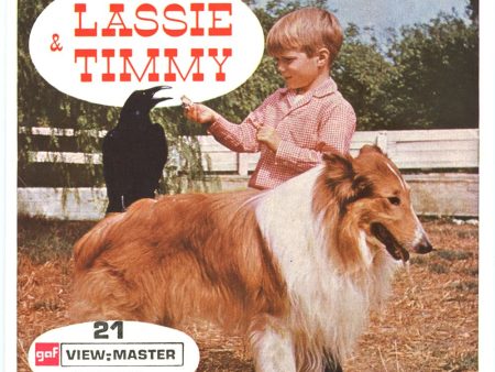 Lassie and Timmy - View-Master 3 Reel Packet - vintage - B474N-BG1 Cheap