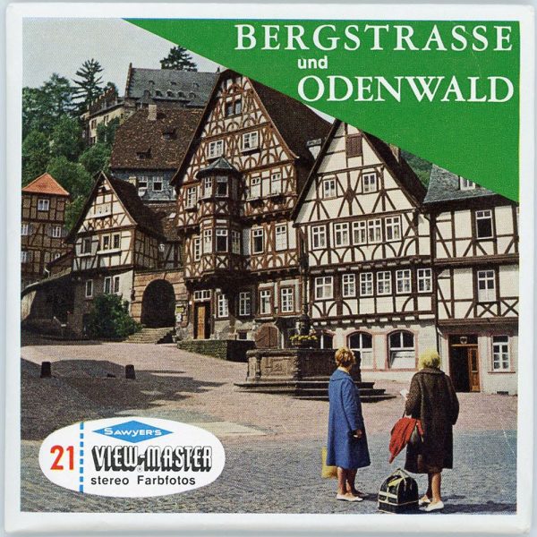 Bergstrasse and Odenwald - View-Master 3 Reel Packet 1960 s view - vintage - ( PKT-C426D-BS6) Hot on Sale