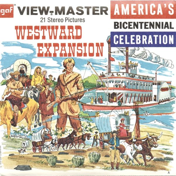 Westward Expansion - View-Master 3 Reel Packet - 1974 - vintage - B812-G3A Cheap