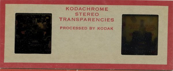 Stereo Slide  - Writer Louis Shellbach - Original 5Perf Realist Kodachrome Images - vintage Online now