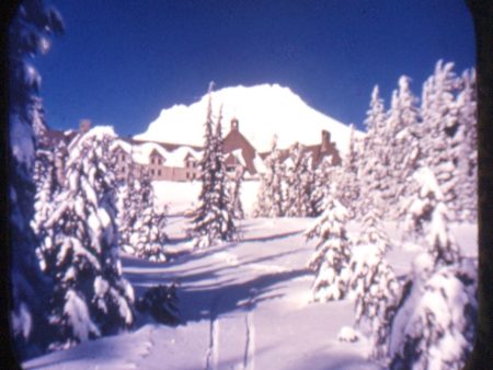 Timberline Lodge and Mt. Hood - View-Master Blue Ring Reel - vintage - 211 Hot on Sale