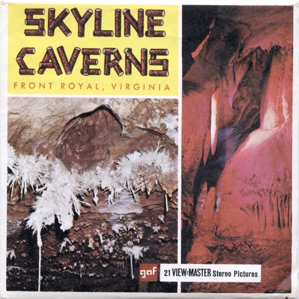 Skyline Caverns - View-Master 3 Reel Packet - vintage - A831-G1A Fashion