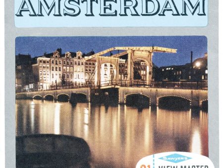 Amsterdam - View-Master 3 Reel Packet - vintage - C388N-BS6 Supply