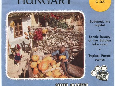 Hungary - View-Master 3 Reel Packet - vintage - C665-BS4 on Sale