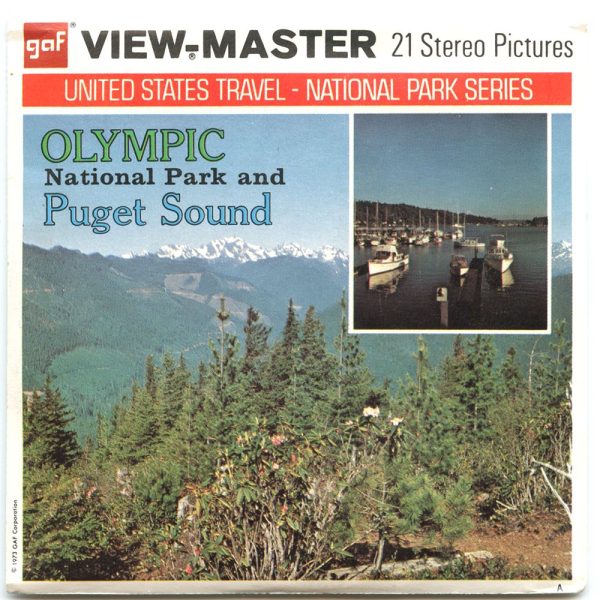 Olympic National Park - View-Master 3 Reel Packet - vintage - A278-G3A Online