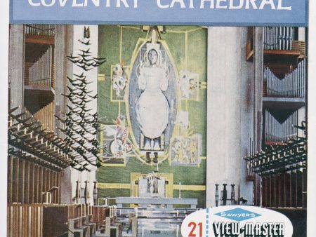 Coventry Cathedral - View-Master 3 Reel Packet - vintage - C291E-BS6 Online Sale