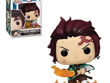 Demon Slayer - Tanjiro Kamado (Hinokami Kagura Dance) Pop! 874 Hot on Sale