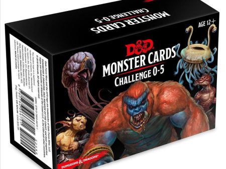 Dungeons and Dragons- Monster Cards: Challenge 0 - 5 Online