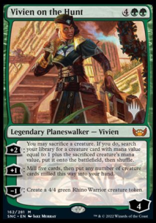 Vivien on the Hunt (Promo Pack) [Streets of New Capenna Promos] Fashion