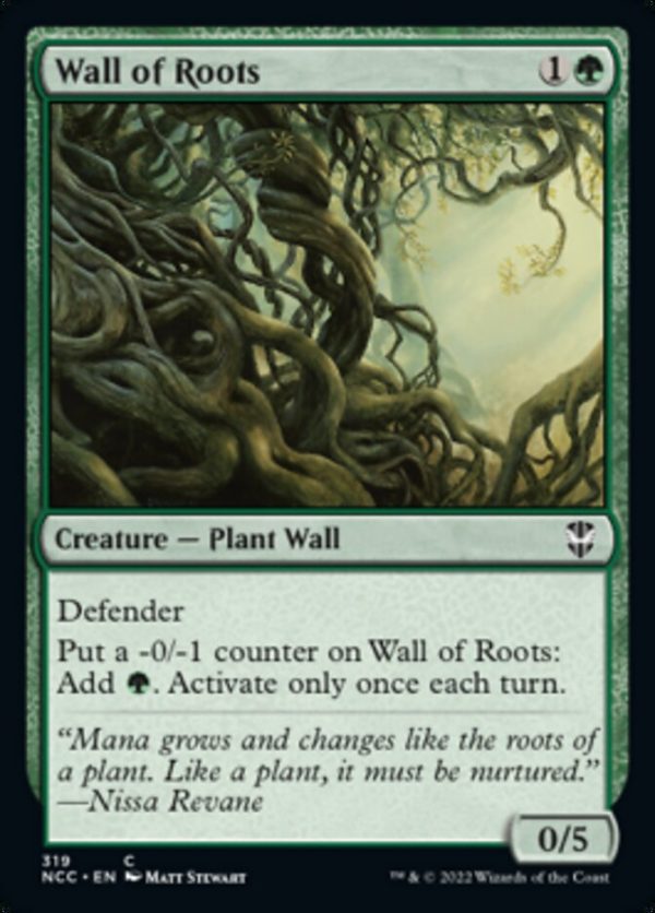 Wall of Roots [Streets of New Capenna Commander] Fashion