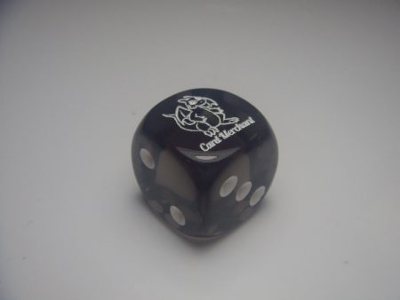 Set of 4x Card Merchant Dice - Black on Sale