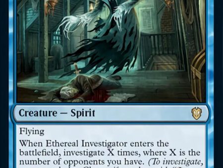 Ethereal Investigator [Innistrad: Crimson Vow Commander] on Sale