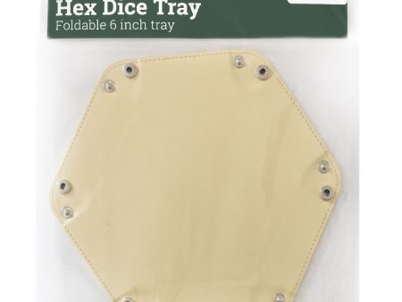 LPG Hex Foldable Dice Tray 6  Yellow Online