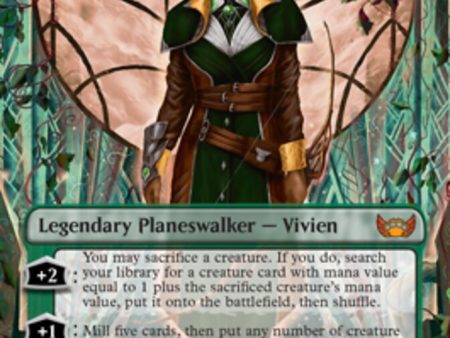 Vivien on the Hunt (Borderless) [Streets of New Capenna] Discount