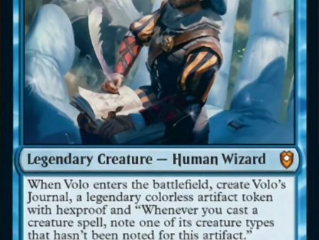 Volo, Itinerant Scholar [Commander Legends: Battle for Baldur s Gate] Supply