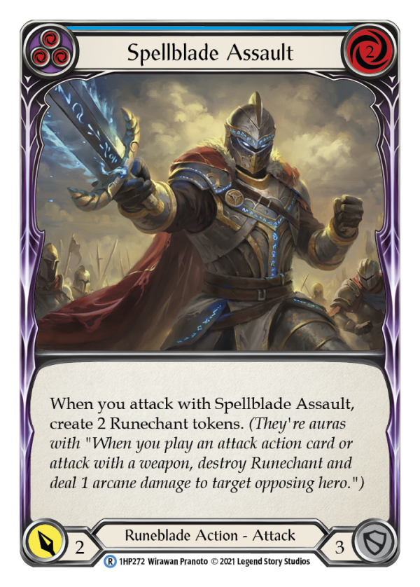 Spellblade Assault (Blue) [1HP272] (History Pack 1) Hot on Sale