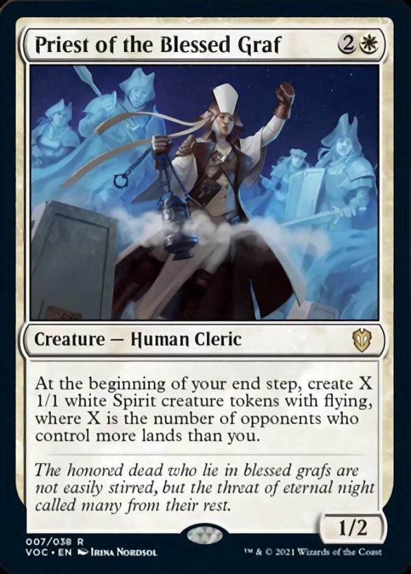 Priest of the Blessed Graf [Innistrad: Crimson Vow Commander] Sale