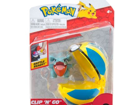 Clip n  Go! Gible & Quick Ball on Sale