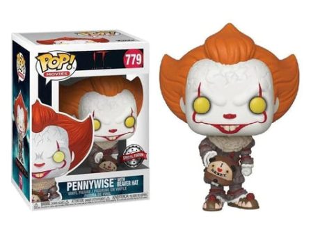 IT - Pennywise with Beaver Hat Pop! 779 Online Sale