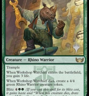 Workshop Warchief (Promo Pack) [Streets of New Capenna Promos] Sale