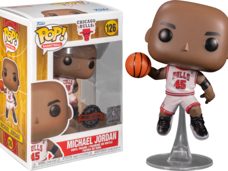 NBA - Michael Jordan (White Bulls) Pop! 126 Online Sale