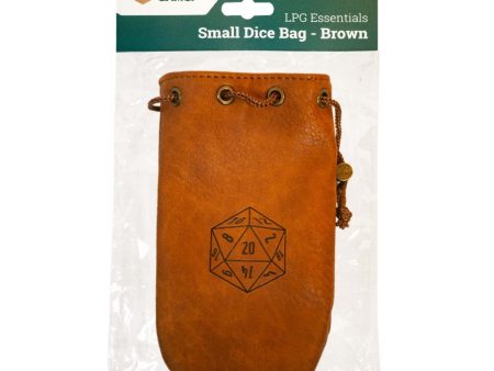 LPG - Small Dice Bag (Brown) For Sale