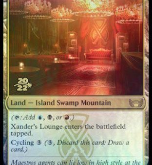 Xander s Lounge [Streets of New Capenna Prerelease Promos] Fashion