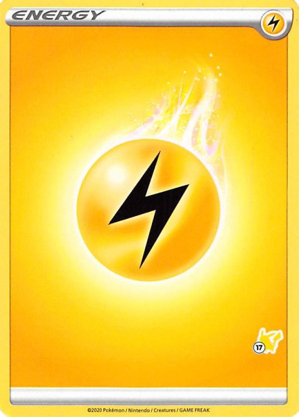 Lightning Energy (Pikachu Stamp #17) [Battle Academy 2022] Supply