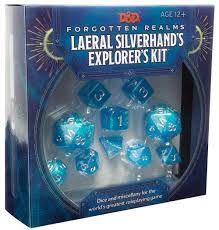 D&D Forgotten Realms : Laeral Silverhand s Explorers Kit Dice and Miscellany on Sale