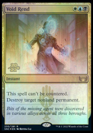 Void Rend [Streets of New Capenna Prerelease Promos] For Sale