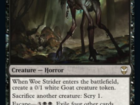 Woe Strider [Streets of New Capenna Commander] on Sale