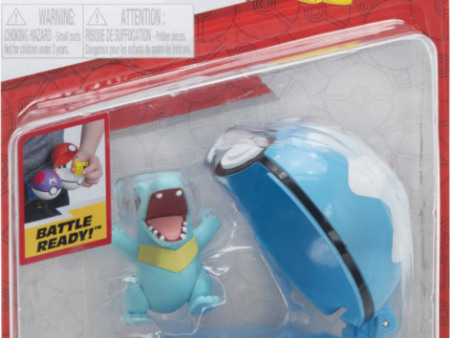 Clip n  Go! Totodile & Dive Ball Hot on Sale