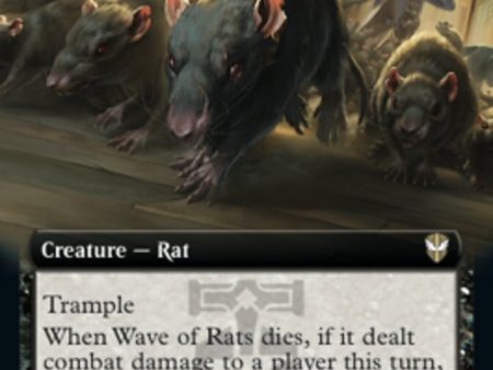 Wave of Rats (Extended Art) [Streets of New Capenna Commander] Online now