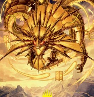 Ao, the Dawn Sky 2 Art Card (Gold-Stamped Signature) [Kamigawa: Neon Dynasty Art Series] Online Sale