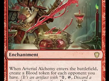 Arterial Alchemy [Innistrad: Crimson Vow Commander] For Cheap