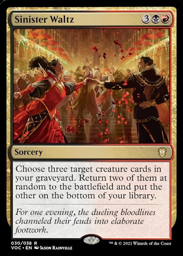 Sinister Waltz [Innistrad: Crimson Vow Commander] Supply