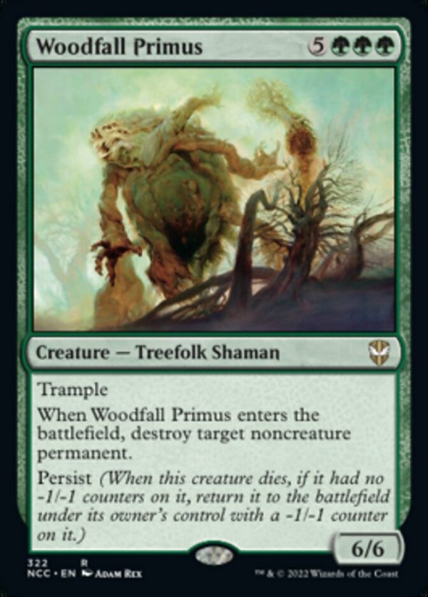 Woodfall Primus [Streets of New Capenna Commander] For Discount