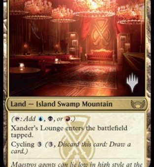 Xander s Lounge (Promo Pack) [Streets of New Capenna Promos] For Cheap