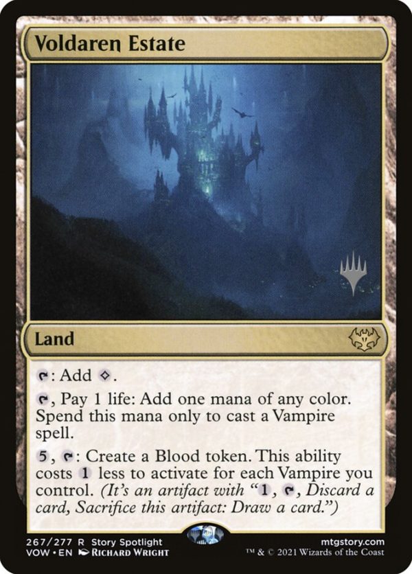 Voldaren Estate (Promo Pack) [Innistrad: Crimson Vow Promos] For Cheap