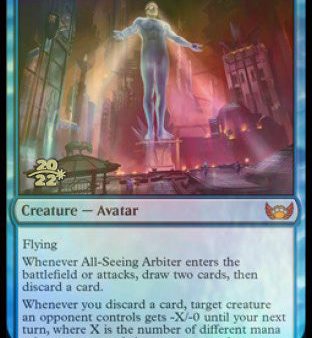 All-Seeing Arbiter [Streets of New Capenna Prerelease Promos] Sale