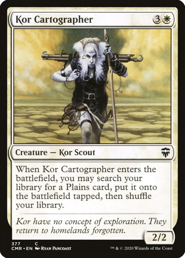 Kor Cartographer (377) [Commander Legends] Online now