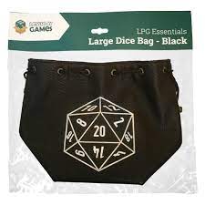 LPG - Large Dice Bag (Black) For Discount