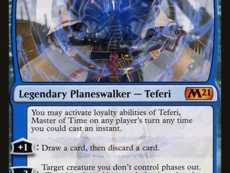 Teferi, Master of Time (Promo Pack) (275) [Core Set 2021 Promos] Fashion