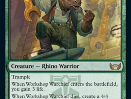 Workshop Warchief [Streets of New Capenna] For Cheap