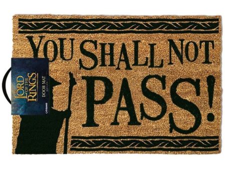 Lord of the Rings: You shall not Pass! (doormat) Online Sale