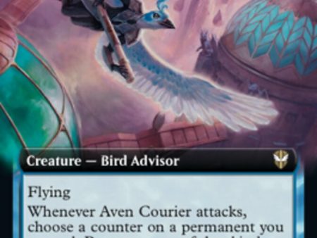 Aven Courier (Extended Art) [Streets of New Capenna Commander] Online Sale