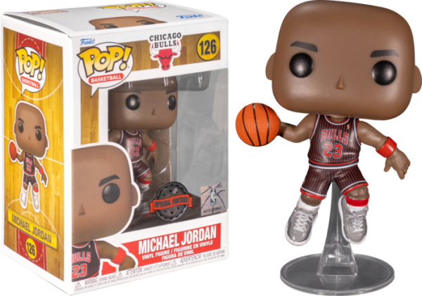 NBA - Michael Jordan (Black Bulls) Pop! 126 Discount