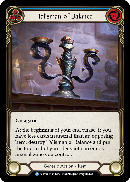 Talisman of Balance [EVR188] (Everfest)  1st Edition Normal Cheap